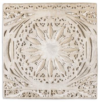 LOUIS HENRY SULLIVAN (1856 - 1924, AMERICAN) Seed Pod architectural panel from the Garrick Theater, Schiller Building, Chicago.                  